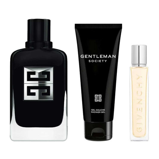 Givenchy Gentleman Society SET 3 Piezas Hombre EDP 100ml + Shower Gel 75ml + Miniatura 12.5ml