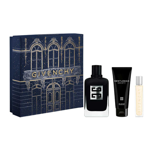 Givenchy Gentleman Society SET 3 Piezas Hombre EDP 100ml + Shower Gel 75ml + Miniatura 12.5ml