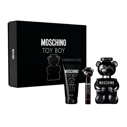 Moschino Toy Boy Estuche 3 Piezas Hombre EDP 100ml + Gel de Ducha 100ml + Miniatura 10ml