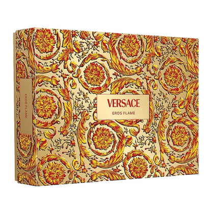 Versace Eros Flame Bolsa Estuche 3 Piezas